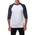 thumbnail image 1 of Pro Club Men's 3/4 Sleeve Crew Neck Baseball Shirt, 1 of 5