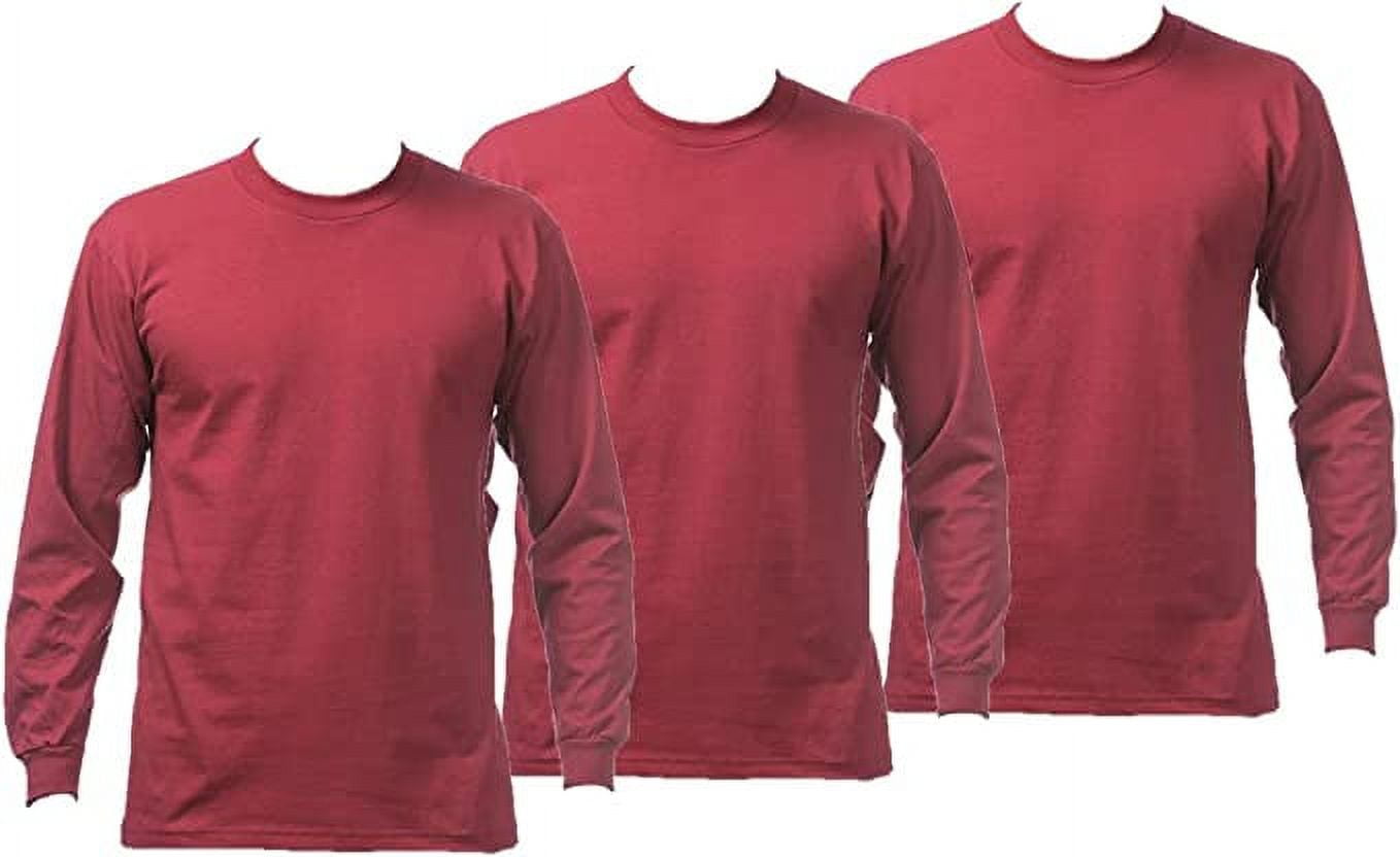 Crew Neck Printed Long Sleeve T-Shirts
