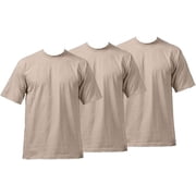 Pro Club Men's 3-Pack Heavyweight Cotton Short Sleeve Crew Neck T-Shirt