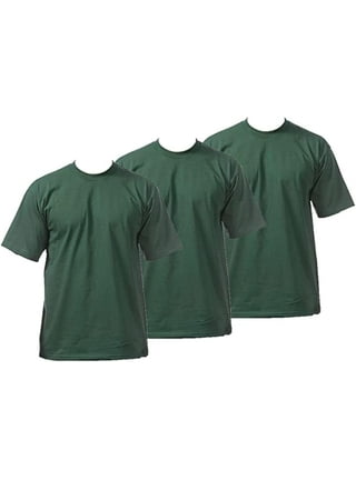 3 PACK Men's Pro5 Short Sleeve Plain T-Shirts Heavy Weight