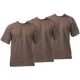 thumbnail image 1 of Pro Club Men's 3-Pack Heavyweight Cotton Short Sleeve Crew Neck T-Shirt, 1 of 4