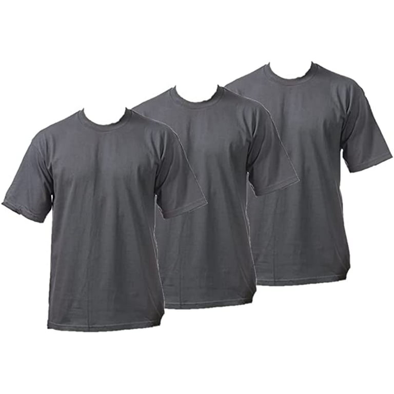 Pro Club Men's Heavywide Cotton Short Sleeve Crew Neck T-Shirt