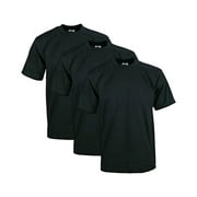 Pro Club Men's 3-Pack Heavyweight Cotton Short Sleeve Crew Neck T-Shirts PROCLUB