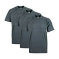 thumbnail image 1 of Pro Club Men's 3-Pack Heavyweight Cotton Short Sleeve Crew Neck T-Shirts, 1 of 1