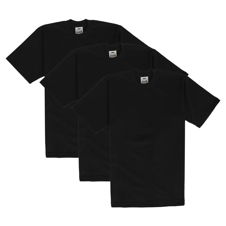 Pro Club Men's Heavyweight Cotton Short Sleeve Crew Neck T