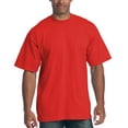 thumbnail image 1 of Pro Club Men's 6.5 oz Heavyweight Cotton Short Sleeve T-Shirt, Red, Small, 1 of 2