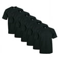 thumbnail image 1 of Pro Club Men's 6-Pack Heavyweight Cotton Short Sleeve Crew Neck T-Shirt, 1 of 3