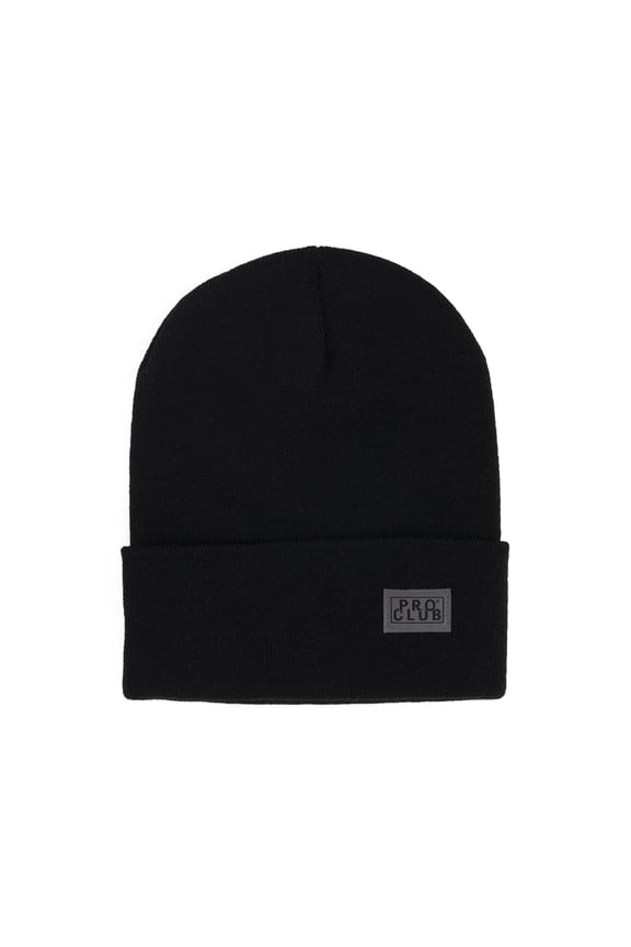Men's Cuffed Beanie - Black