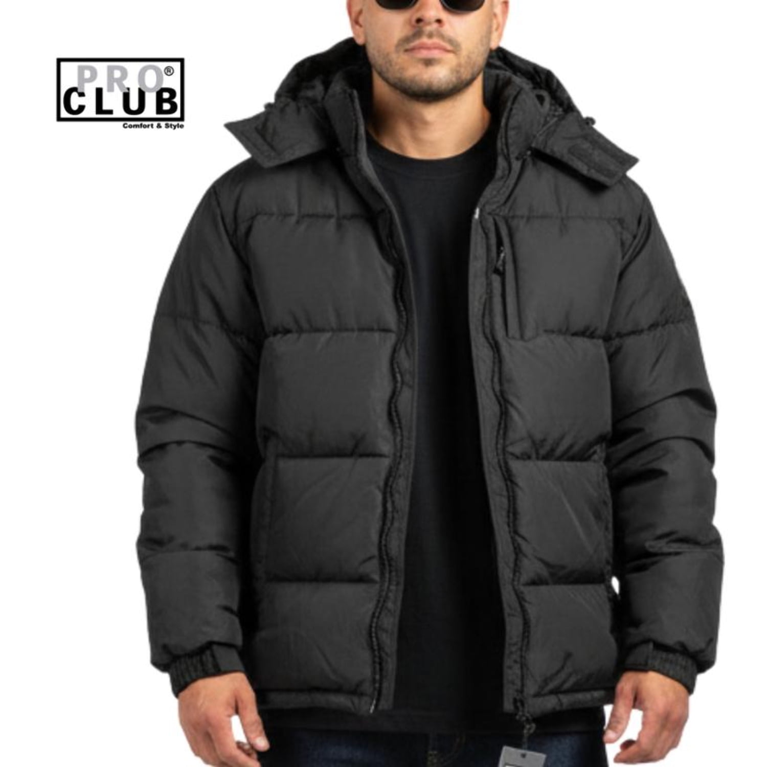 Pro Club Men's Bubble Down Jacket - Walmart.com