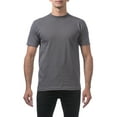 thumbnail image 1 of Pro Club Men's Comfort Cotton Short Sleeve Crew Neck T-Shirt - Graphite - XL, 1 of 5
