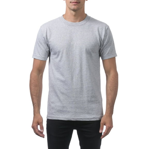 Pro Club Men's Comfort Cotton Short Sleeve T-Shirt 102-GRY-2XL