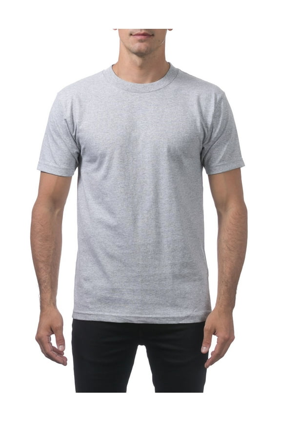 Men's Comfort Cotton Short Sleeve T-Shirt 102-GRY-2XL