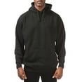 thumbnail image 1 of Pro Club Men's Comfort Pullover Hoodie with Front Pocket - Black - Small, 1 of 4