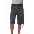 thumbnail image 1 of Pro Club Men's Cotton Twill Cargo Shorts with Belt, 1 of 4