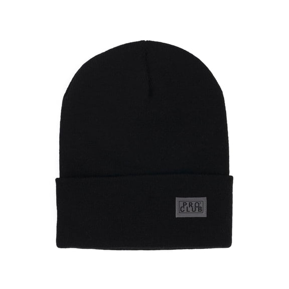 Pro Club Men's Cuffed Beanie - Black