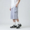 thumbnail image 1 of Pro Club Men's Fleece Cargo Shorts, 1 of 9