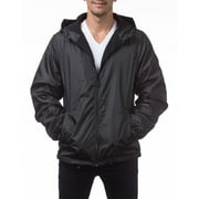 Pro Club Mens Fleece Lined Windbreaker Jacket
