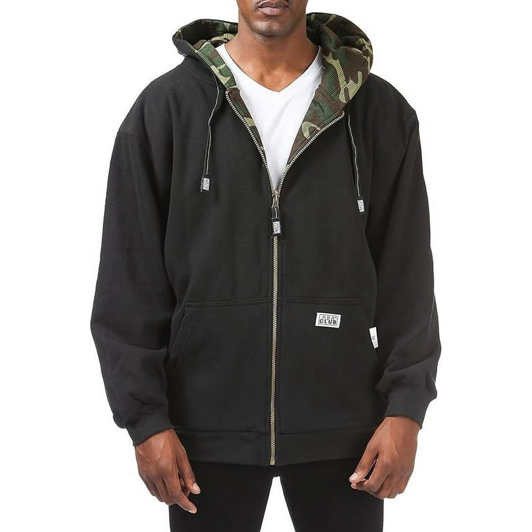 Full zip thermal hoodie sale