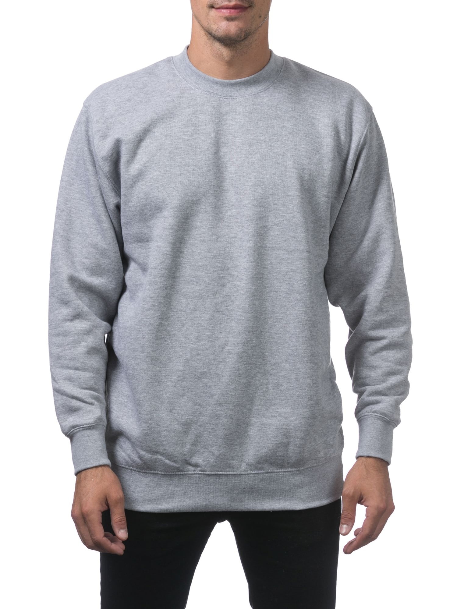 Crew neck 2025 fleece sweater