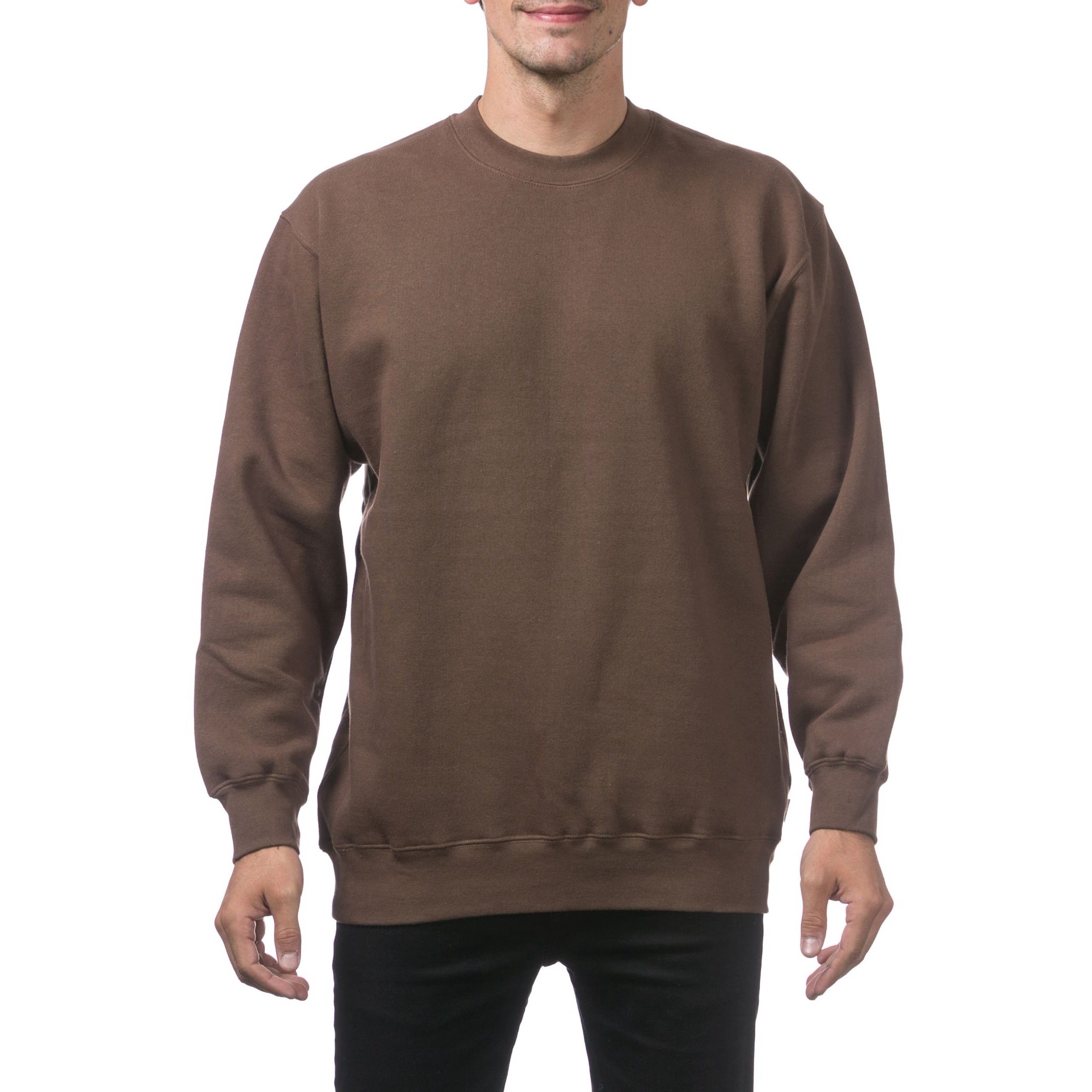 Pro Club Men's Heavyweight 13oz Crew Neck Fleece Pullover Sweatshirt -  Walmart.com