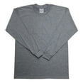thumbnail image 1 of Pro Club Men's Heavyweight Cotton Long Sleeve Crew Neck T-Shirt, 1 of 6