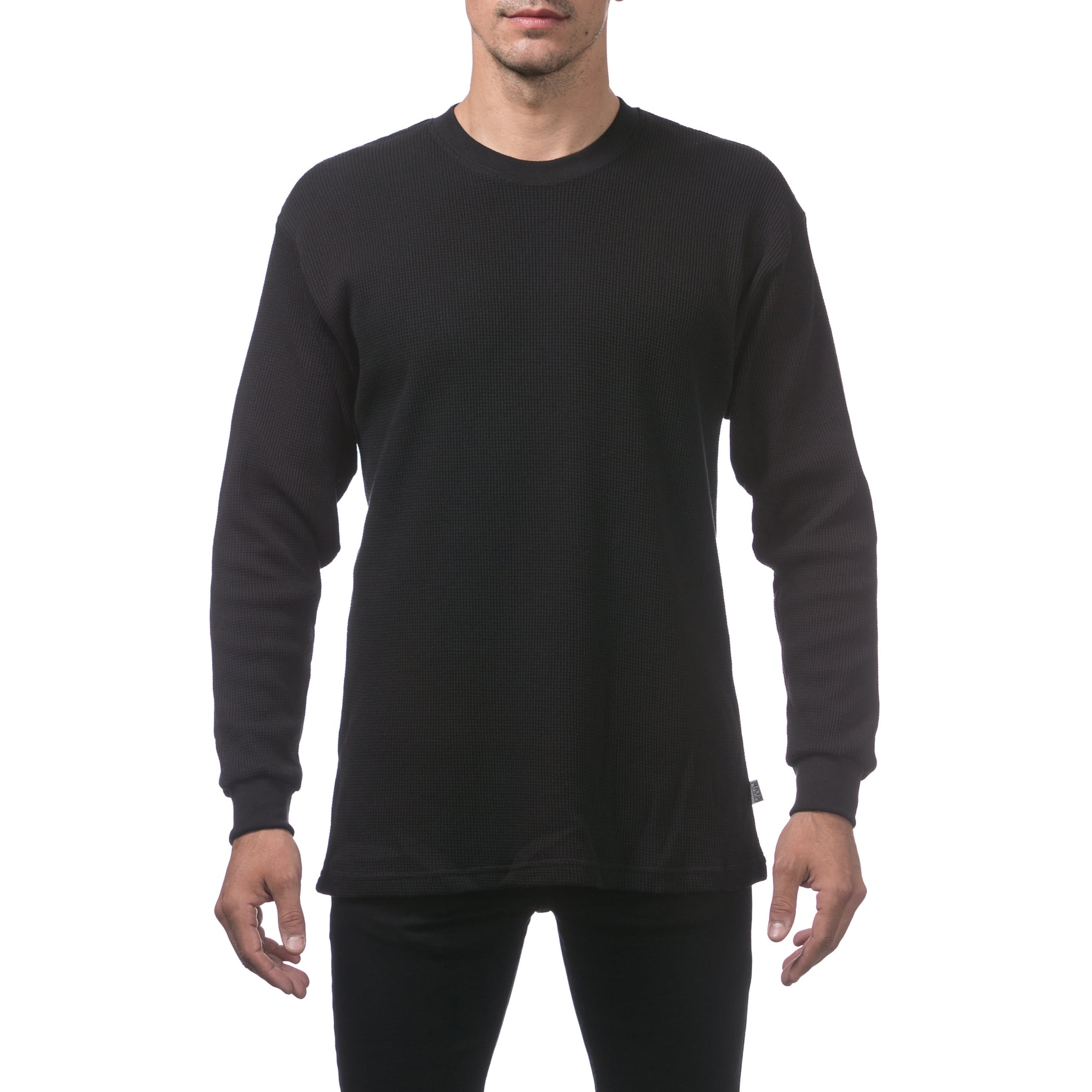 black long sleeve shirt pro club