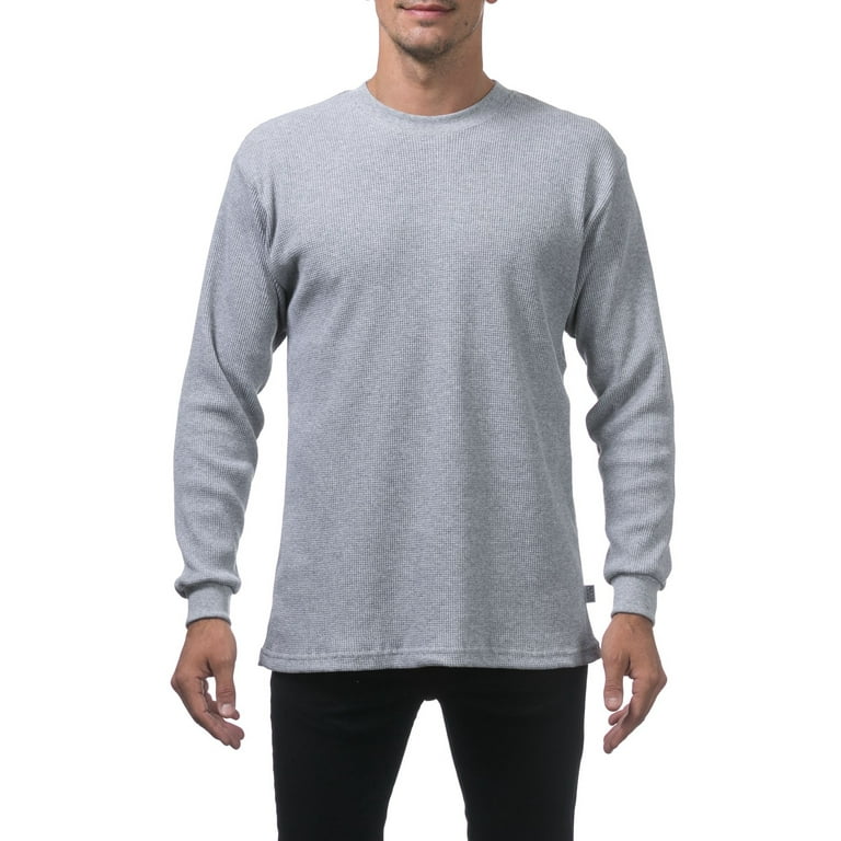 Pro Club Men s Heavyweight Cotton Long Sleeve Thermal Top Walmart