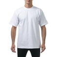 thumbnail image 1 of Pro Club Men's Heavyweight Cotton Short Sleeve Crew Neck T-Shirt 101-WHT-S, 1 of 5