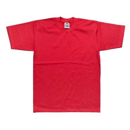 Pro Club Men's Heavyweight Cotton Short Sleeve Crew Neck T-Shirt (More Colors) price history and forecast - Pro Club