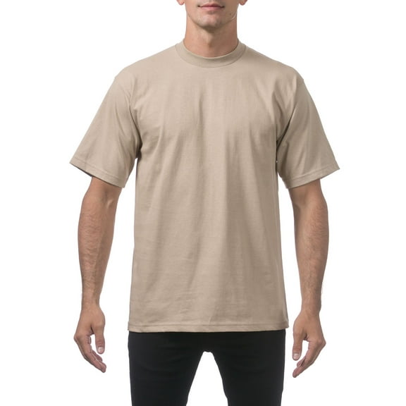 Pro Club Men's Heavyweight Cotton Short Sleeve Crew Neck T-Shirt PROCLUB