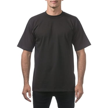Pro Club Men's Heavyweight Cotton Short Sleeve Crew Neck T-Shirt