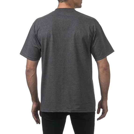 Pro Club Men's Heavyweight Cotton Short Sleeve Crew Neck T-Shirt