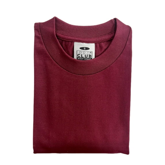 Pro Club Men's Heavyweight Cotton Short Sleeve Crew Neck T-Shirt