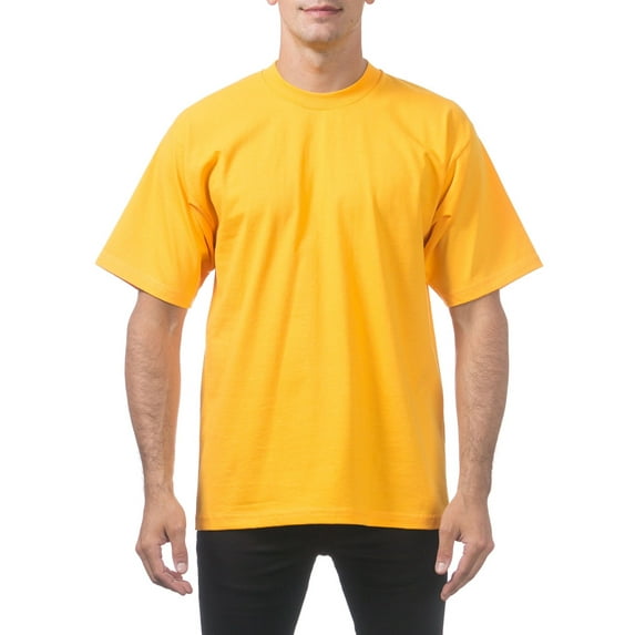 Pro Club Men's Heavyweight Cotton Short Sleeve Crew Neck T-Shirt