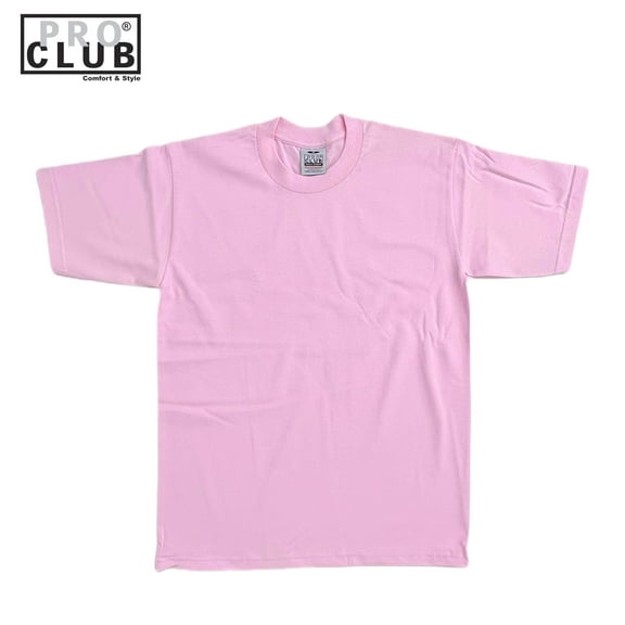 Pro Club Men's Heavyweight Cotton Short Sleeve Crew Neck T-Shirt