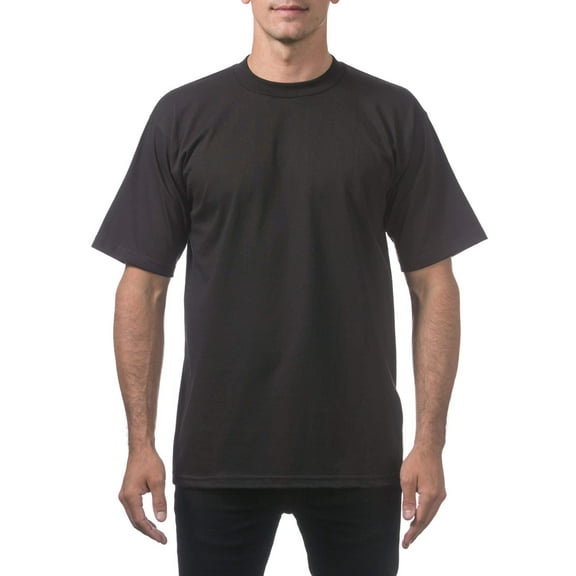 Pro Club Men's Heavyweight Cotton Short Sleeve Crew Neck T-Shirt