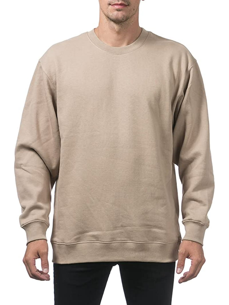 Pro Club Men's Heavyweight Crew Neck Fleece Pullover