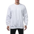 thumbnail image 1 of Pro Club Men's Heavyweight Crew Neck Fleece Pullover Sweatshirt, 1 of 5