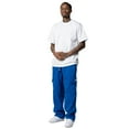 thumbnail image 1 of Pro Club Men's Heavyweight Fleece Cargo Pants, Royal Blue, X-Small, 1 of 3