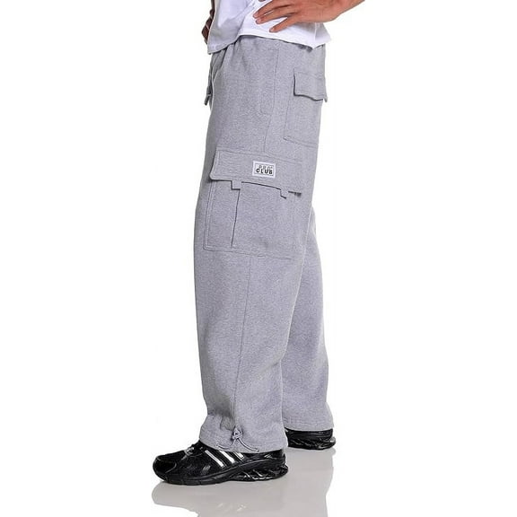 Pro Club Men's Heavyweight Fleece Cargo Pants
