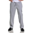 thumbnail image 1 of Pro Club Men's Heavyweight Fleece Cargo Sweatpant, Heather Gray, Large, 1 of 5