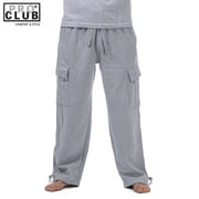 Pro Club Mens Heavyweight Fleece Cargo Sweatpants Heather Gray 3XL