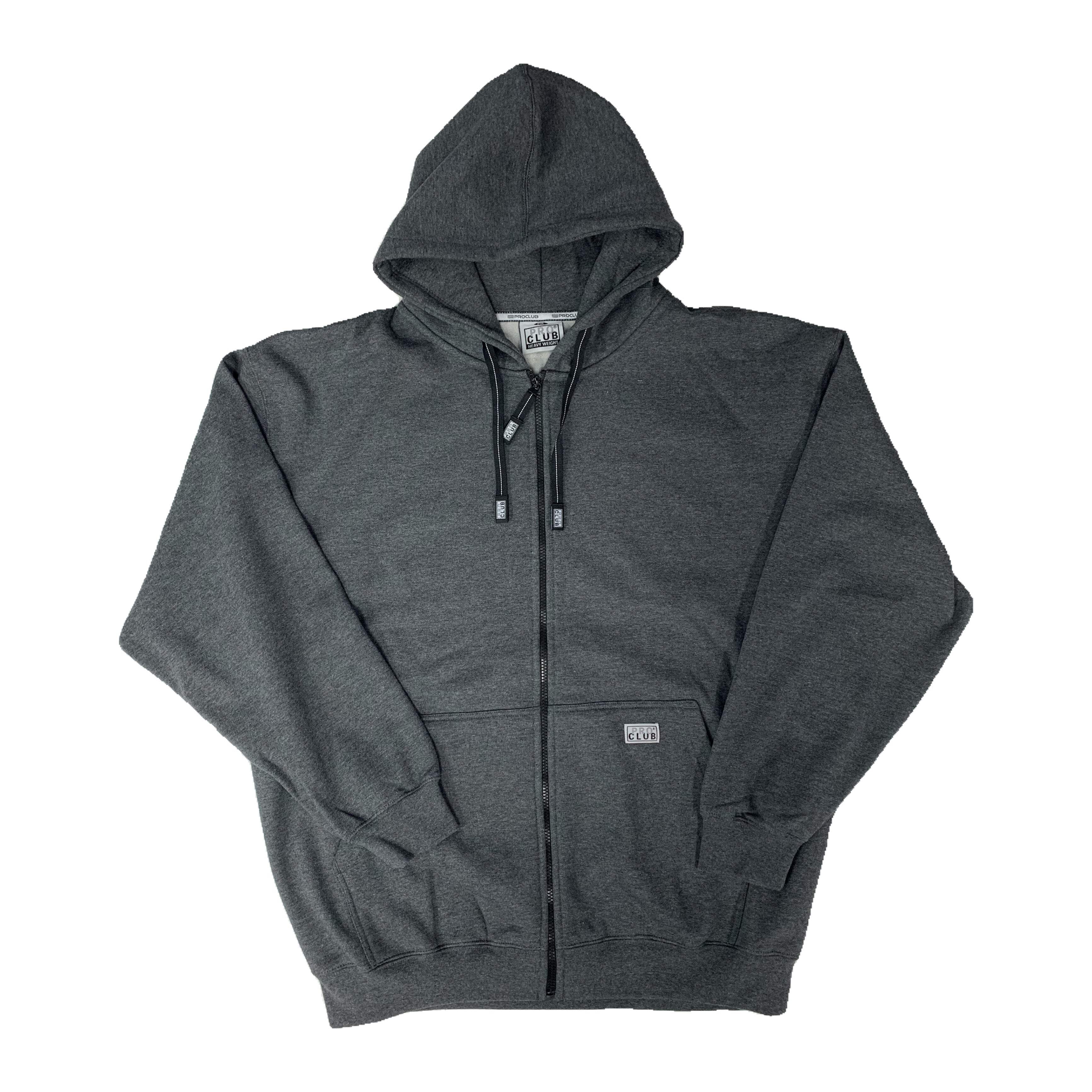 Grey pro club hoodie discount