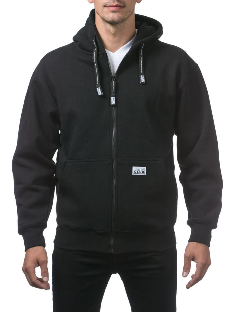 トップス 00s PRO CLUB double face zip-up hoodie Pro Club Heavyweight Full Zip Fleece Hoodie Sweater with