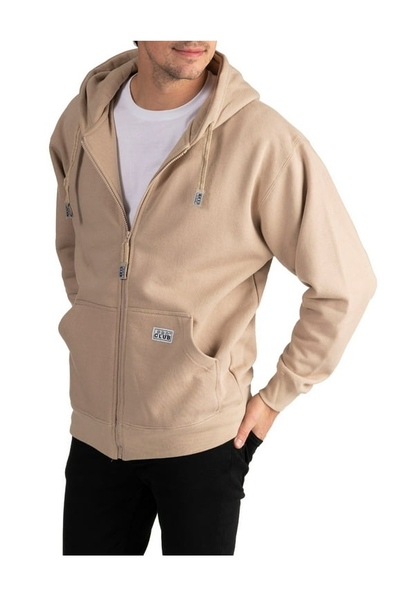 Men's Heavyweight Full Zip Fleece Hoodie