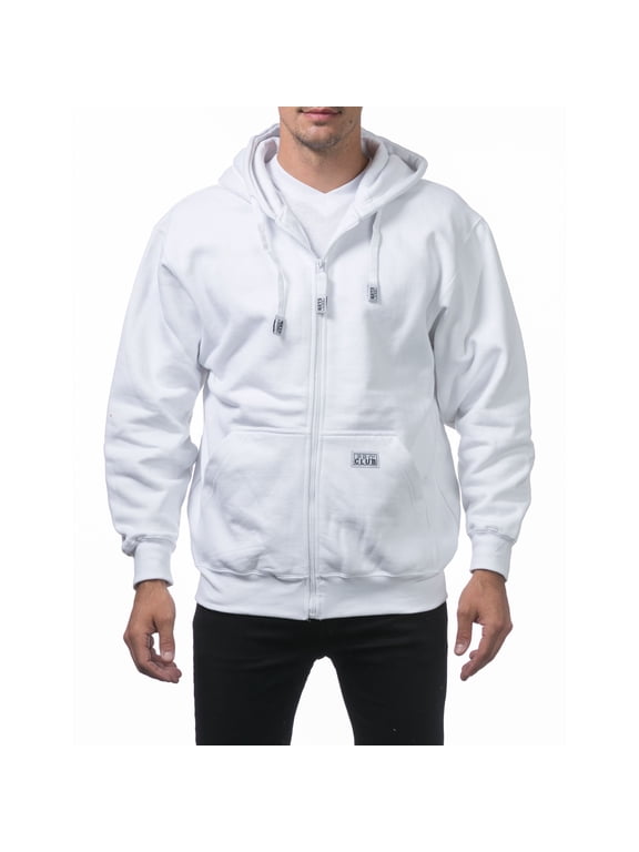 Men's Heavyweight Full Zip Fleece Hoodie