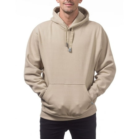 Pro Club Men's Heavyweight Pullover Hoodie Sweatshirt KHK-L