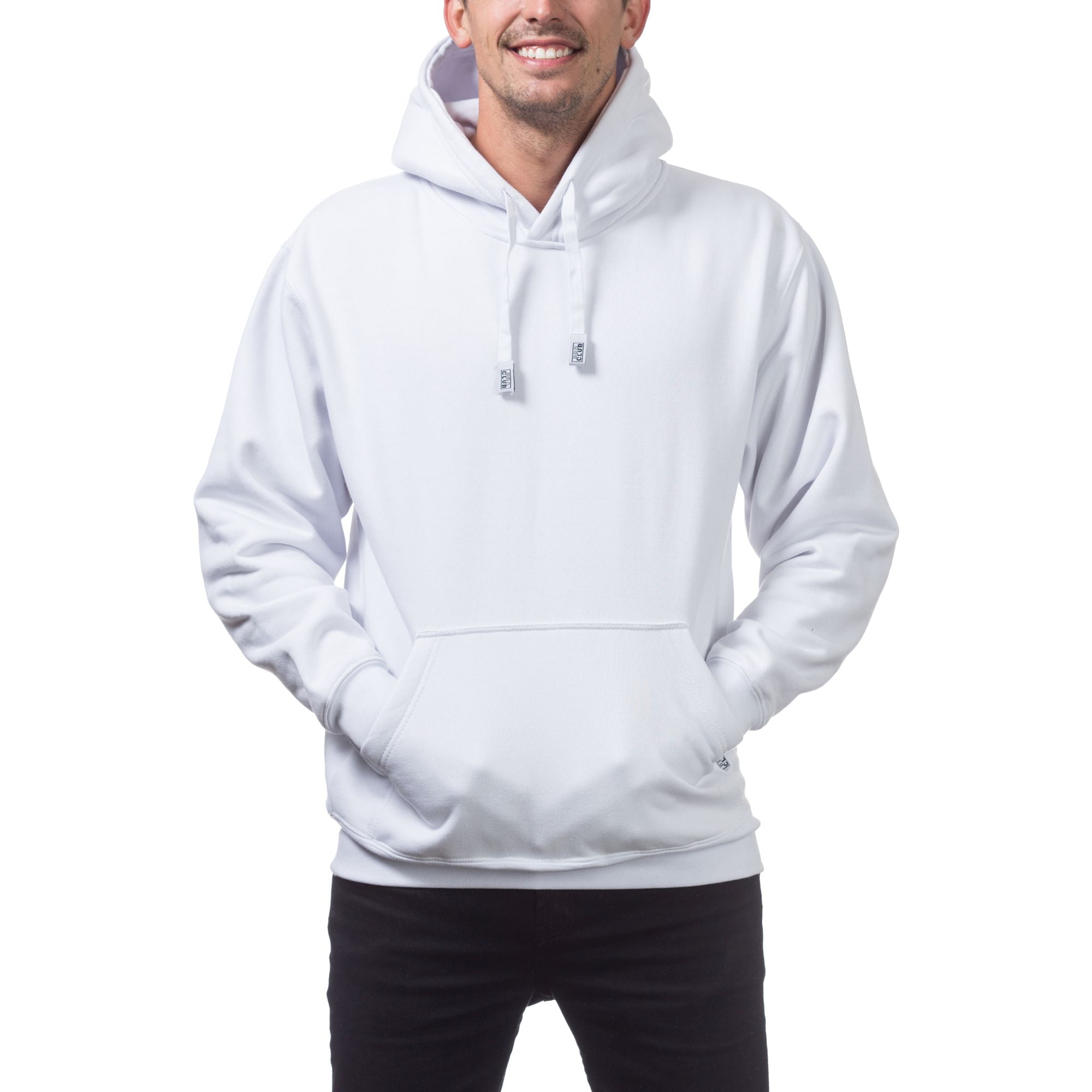 White heavyweight hoodie sale