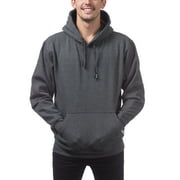 Pro Club Mens Heavyweight Pullover Hoodie, Charcoal, 2XL