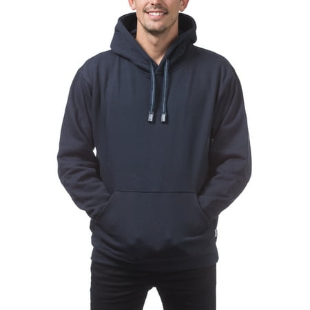 Pro Club Men's Heavyweight Pullover Hoodie, Navy, 2XL